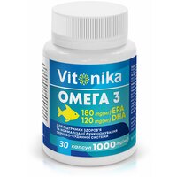ОМЕГА-3180 EPA / 120 DHA 1000 мг Vitonika капсулы №30