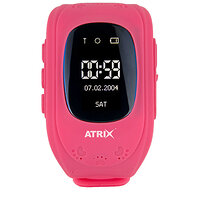 Умные часы Smart watch iQ300 GPS розовые ATRIX