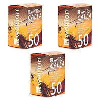 Тест-полоски Wellion Calla Light №50 - 3 уп. Оптовый комплект!