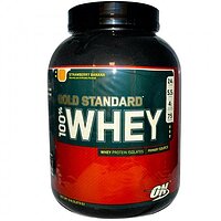 Протеин Whey Gold Клубника-банан Optimum Nutrition 2,273 кг
