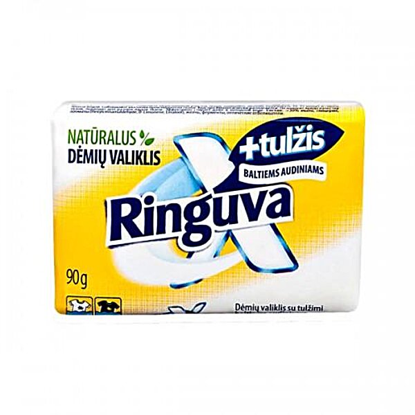 Средство для выведения пятен с желчью для белых тканей (брусок) Ringuva 90 гр