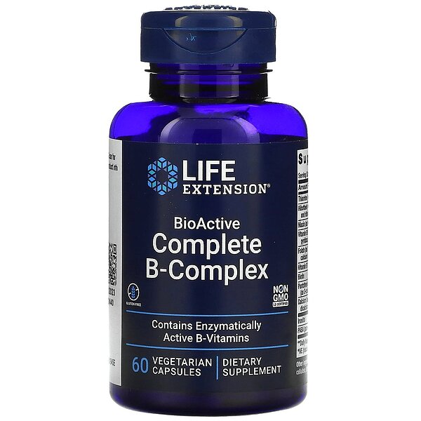 Комплекс витаминов группы B, Life Extension №60