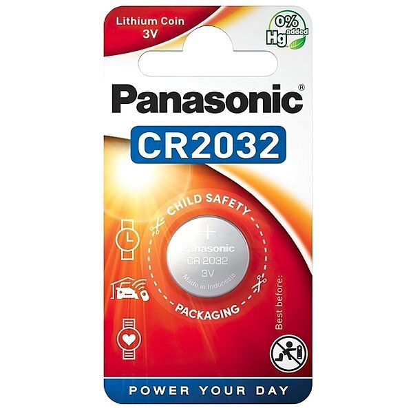 Батарейка Panasonic CR 2032 BLI 1 Lithium