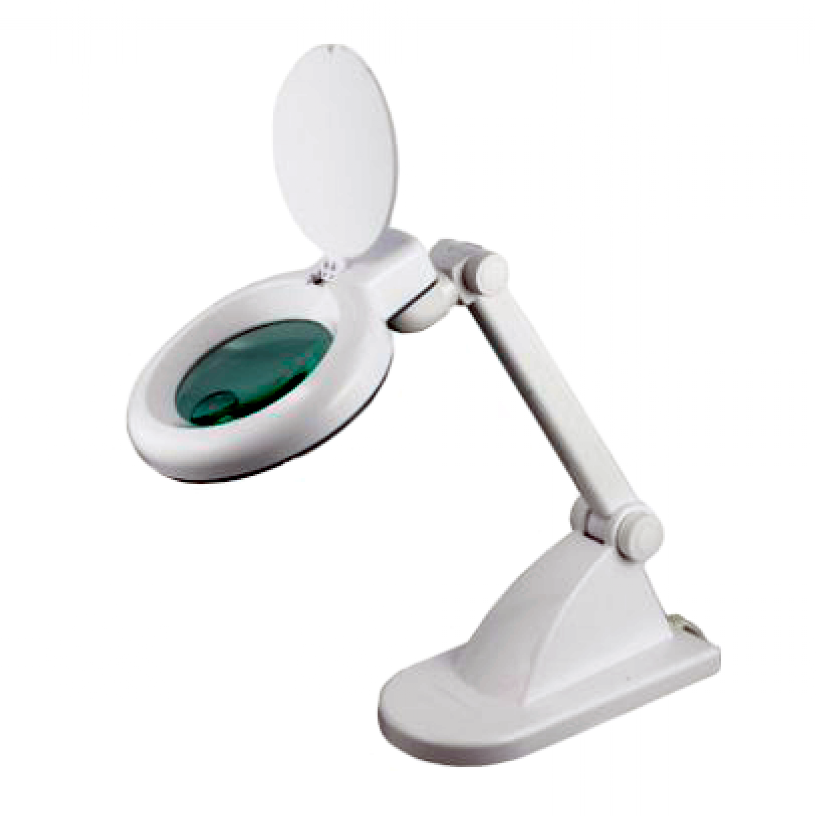 Лампа-лупа Compact LED 3+12 диоптрий 90 мм диаметр Magnifier 8092 ...