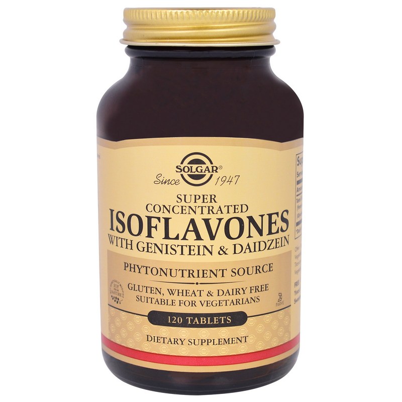 Изофлавонив суперконцентрат (Isoflavones Concentrated) Солгар №30 ...