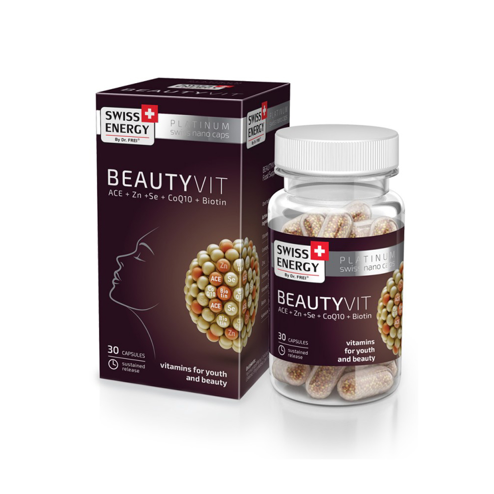 Витамины в капсулах BeautyVit №30 Swiss Energy - купить в Киеве и ...