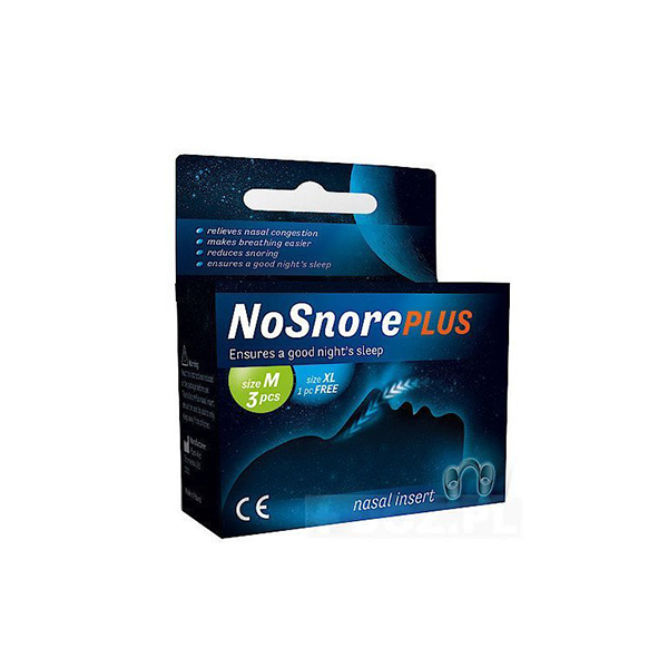 Вставки в нос силиконовые от храпа NoSnore PLUS XL (Импортет Omron ...