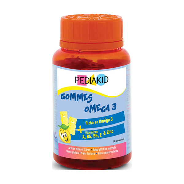 PEDIAKID ведмежуйки Омега 3, 60 жевательных витаминов (Педиакид ...