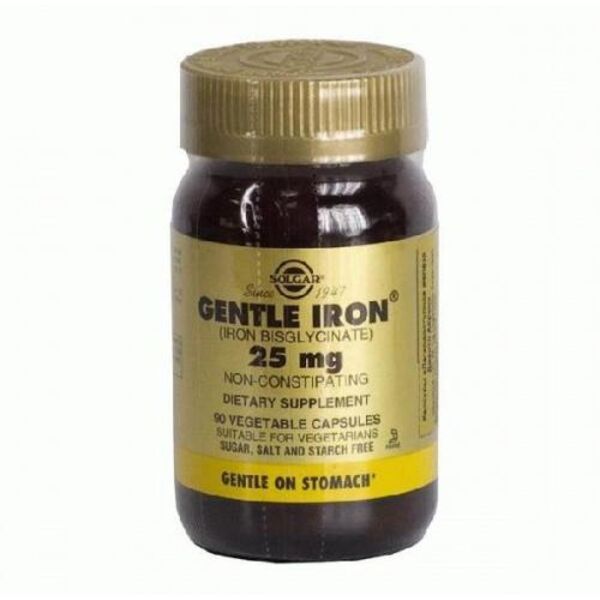 Легкодоступное железо Джентл Айрон (Gentle Iron) Солгар №90 - купить в ...