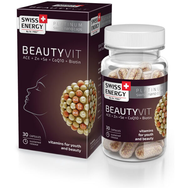 Витамины в капсулах BeautyVit №30 Swiss Energy - купить в Киеве и ...
