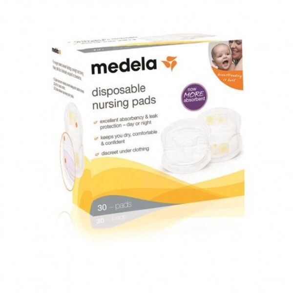 Одноразовые прокладки в бюстгальтер Medela Disposable Nursing Bra Pads