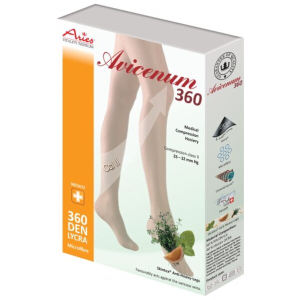 Гольфы антиварикозные без носка АВИЦЕНУМ 360 2 класс, Aries - купить в ...