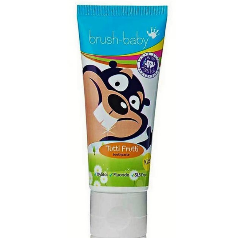 Детская зубная паста Brush-Baby Tutti Frutti (3-6 лет) 50 мл - купить в ...