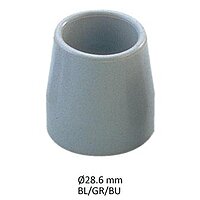 Насадка резиновая для ходунков NOVA NTA28-002 28,2 мм
