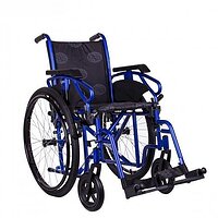 Універсальна інвалідна коляска OSD Millenium ІІІ ( STB - синя ) + насос