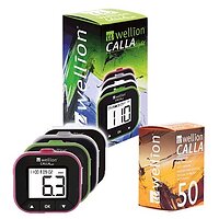 Акційний набір Глюкометр Wellion Calla Light з 50 тест- смужками в комплекті, (Австрія)