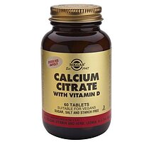 Solgar Calcium Citrate with Vitamin D3 №60