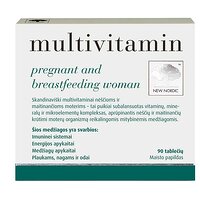 New Nordic Мультивітаміни для вагітних і жінок, що годують 90 таблеток