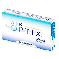 Місячні силікон- гідрогелеві контактні лінзи Air Optix Aqua , упаковка 3 шт., Lotrafilcon B 33%