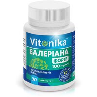 Валериана 100 мг №30 Vitonika