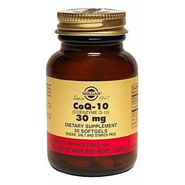Коензим 30 мг ( CoQ -10) Солгар № 30