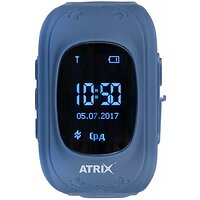 Розумні годинник дитячі Smartwatch iQ300 GPS ATRIX blue dark