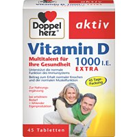 Вітамін D 1000 МО 45 таблеток Doppel Herz