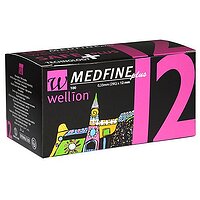 Универсальные иглы Wellion MEDFINE plus для инсулиновых шприц-ручек 12 мм ( 31G x 0,25 мм)