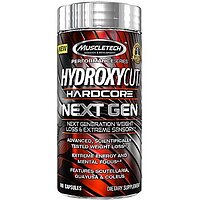 Жиросжигатель Hydroxycut Hardcore Next Gen Muscletech 180 капc