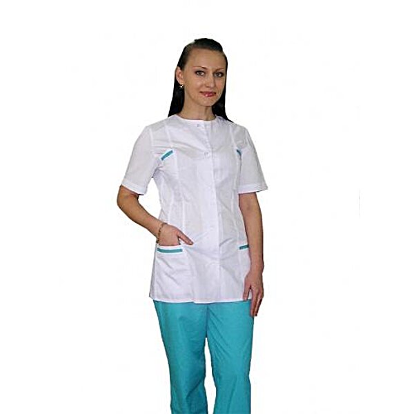 Жіночий медичний костюм на ґудзиках арт . 32 , Сорочка
