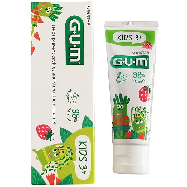 Зубная паста-гель GUM Kids от 3 лет, 50 мл