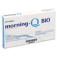 Месячные контактные линзы из биосовместимого материала Morning Q BIO (уп. 6 шт)