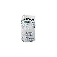 Тест- смужки URISCAN для дослідження сечі U24 GluKeto 2 (глюкоза , кетони ) , 100 шт.