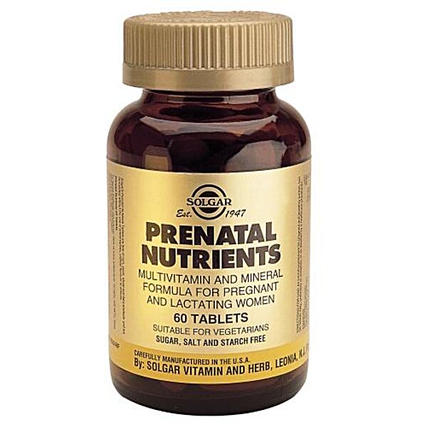 Solgar Prenatal Nutrients №60