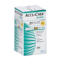 Тест-смужки Accu-Chek Active Glucose, 25 шт.