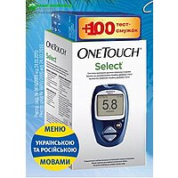Акційний набір Глюкометр OneTouch Select і тест-смужки One Touch + 110 шт, (США)