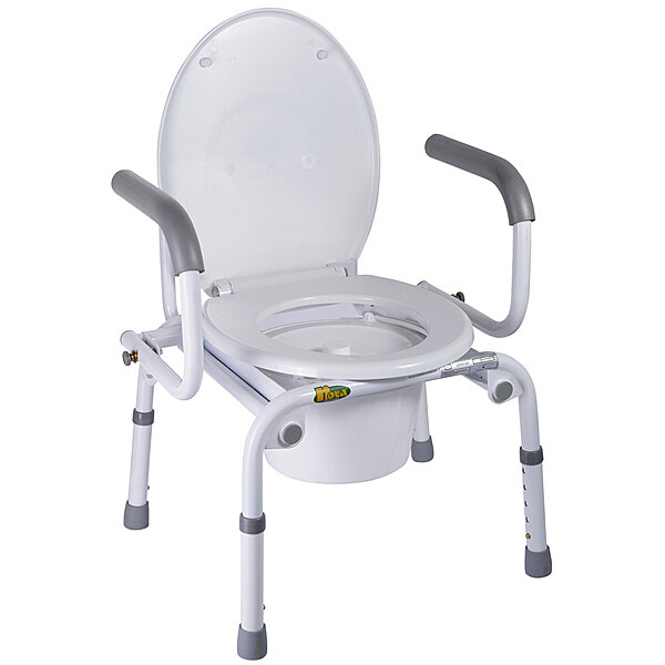 Крісло- туалет Nova з відкидними підлокітниками , арт. A8900AD