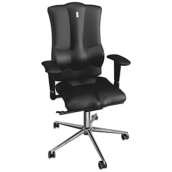 Ергономічне крісло комп'ютерне Kulik-system для офісу та дому. Серія Elegance.