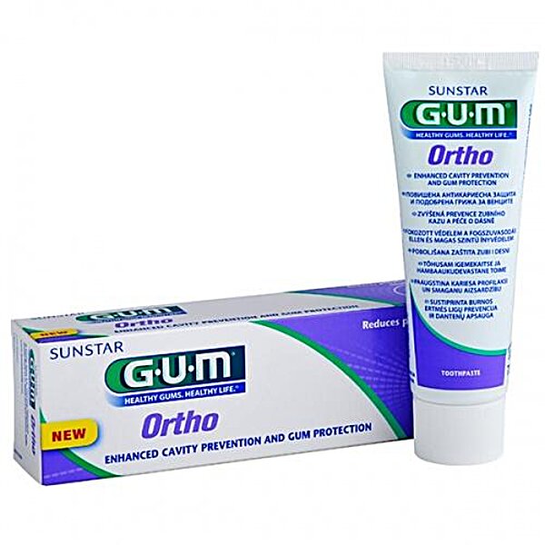 Зубна паста - гель GUM Ortho , 75 мл