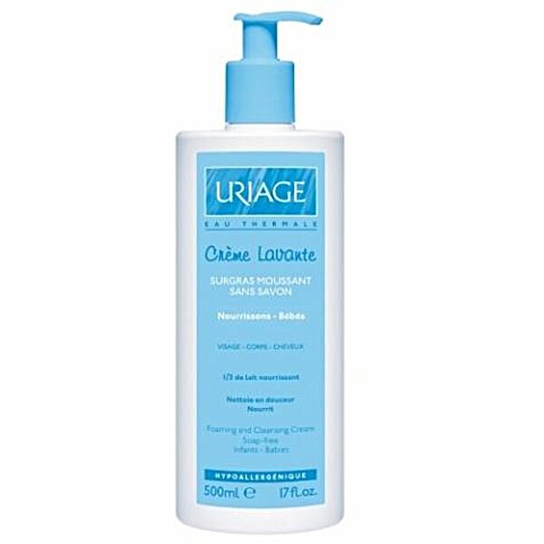 Uriage Creme Lavante (Урьяж Лаванте) очищающий крем для детей и ...