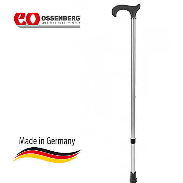 Полегшена регульована по висоті тростину з ручкою «Derby» з м'якою поверхнею арт. 685 Ossenberg, (Німеччина)