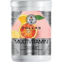Енергетична маска для волосся Dallas Multivitamin з комплексом мультивітамінів, екстрактом женьшеню і маслом авокадо 1 л
