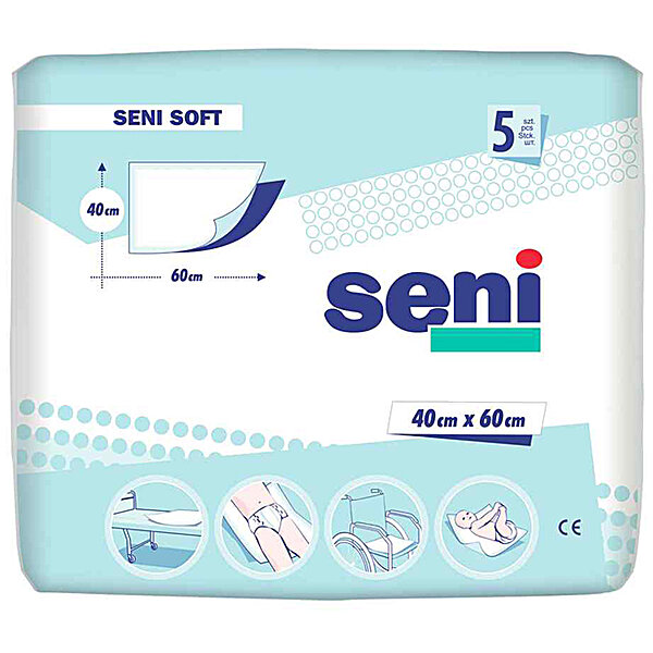 Пелюшки Seni Soft 40 * 60 ( 5 шт . )