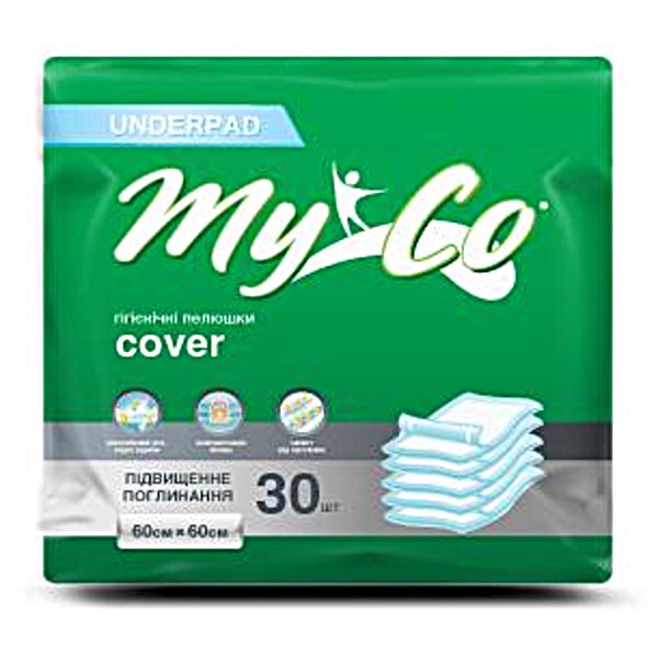 Пеленки MyCo Cover 60х60 (30 шт.)