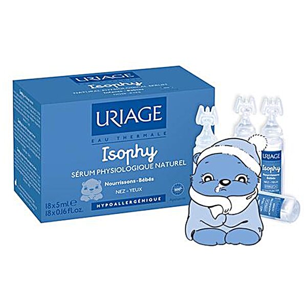 Uriage Isophy (Урьяж Изофи) мини-дозы для носа и глаз Изофи 18 шт по 5 мл