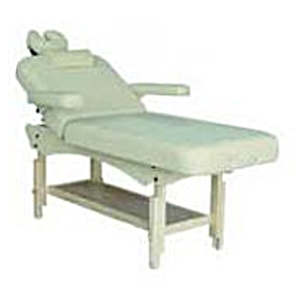 Стаціонарний дерев'яний масажний стіл KM- 10