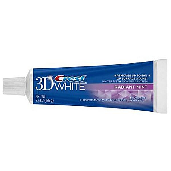 Зубна паста Crest 3D White 5,5 oz WHITENING RADIANT MINT , 156 г