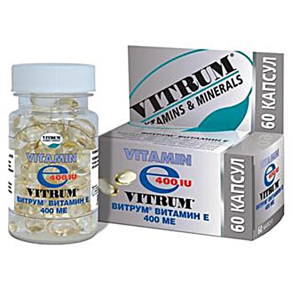 Вітрум Вітамін E ( Vitrum Vitamin E ) N 60