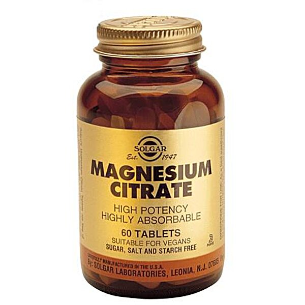 Магния Цитрат (Magnesium Citrate) Солгар №60
