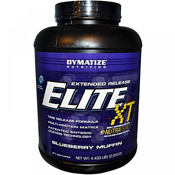 Протеин Elite XT Черника Dymatize 1,814 кг 
